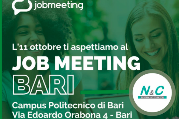 Job Meeting BARI - 11 Ottobre 2022